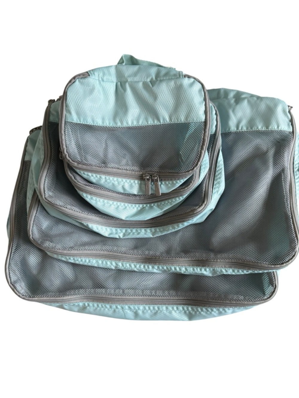 Target Light Blue and Gray Packing Cubes Set